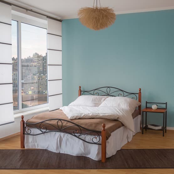 Enkeltseng - Metalstel - Sort - Stel 920 - 160x200 Cm