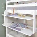 Miniatyrbillede 8 af 10: Loftseng med gardin - sort pirat
