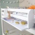 Miniatyrbillede 9 af 10: Loftseng med gardin - sort pirat