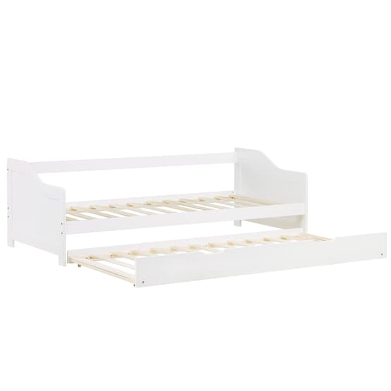 Enkelsäng - Soffa Med Extrasäng - Vit