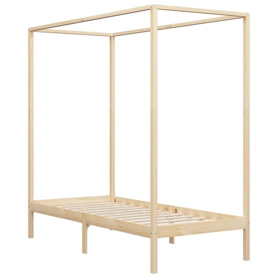 Sängram Himmelsäng Massiv Furu 100X200 Cm