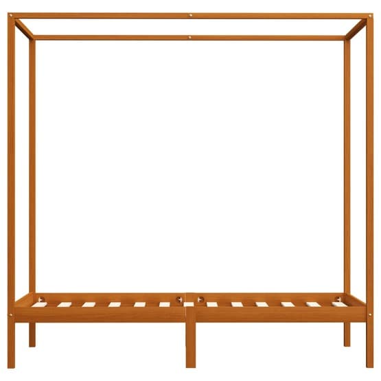 Sängram Himmelsäng Honungsbrun Massiv Furu 90X200 Cm