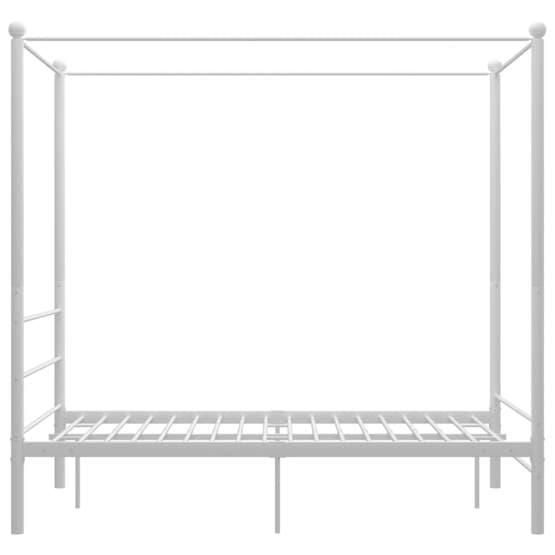 Himmelsäng Vit Metall 120X200 Cm