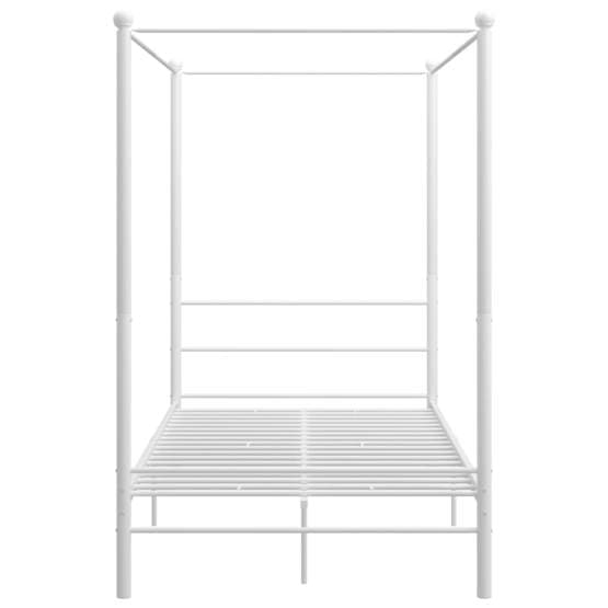 Himmelsäng Vit Metall 120X200 Cm