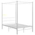 Miniatyrbild 2 av 6: Himmelsäng Vit Metall 120X200 Cm