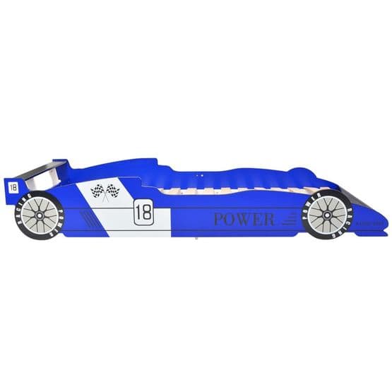 Barnsäng Racerbil Power 90X200 Cm Blå