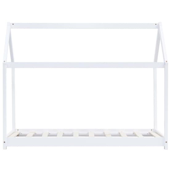 Barnsäng Hussäng Vit Massiv Furu 70X140 Cm