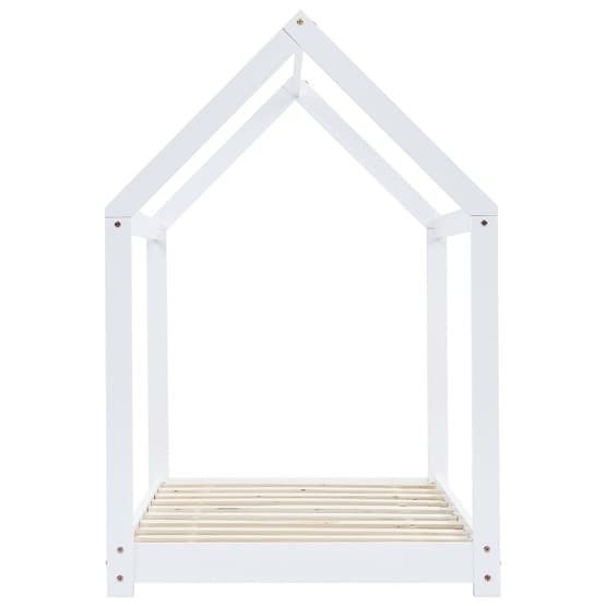 Barnsäng Hussäng Vit Massiv Furu 70X140 Cm
