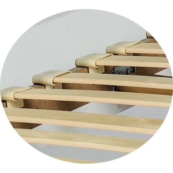 Tremmeseng - Luge Med Madras - Stor Gravemaskine - 160 x 80 Cm