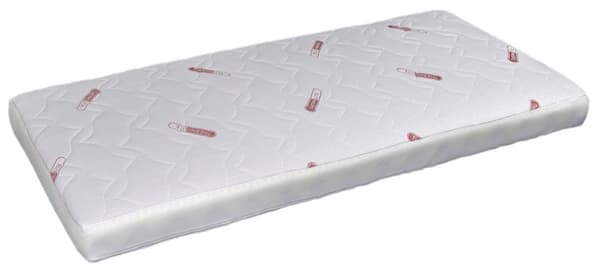 Træseng - husseng - inkl. premium madras - 160x80 - med barrierer - hvid