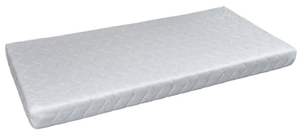 Puinen pinnasänky - talon sänky - sis. ECO-patja - 160x80 - esteet - valkoinen