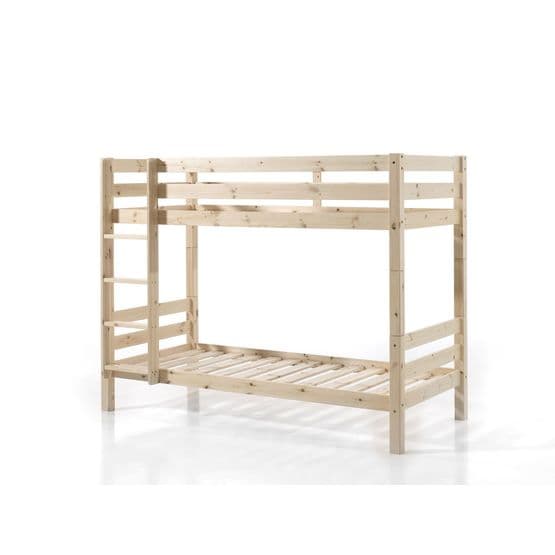 Våningssäng - Pino - 160 Cm Hög - Natur