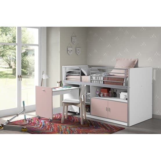 Loftseng - Bonny 91 - Lys pink