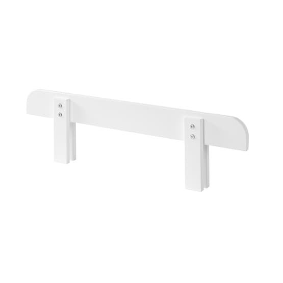 Seng - Kiddy 90x200 Cm Med Beskyttelseskant - Hvid
