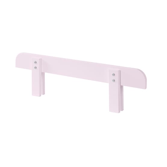 Seng - Kiddy 90x200 Cm Med Natbord Og Beskyttelseskant - Pink