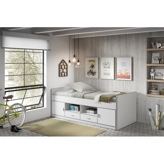 Loftsäng - Bonny - Vit