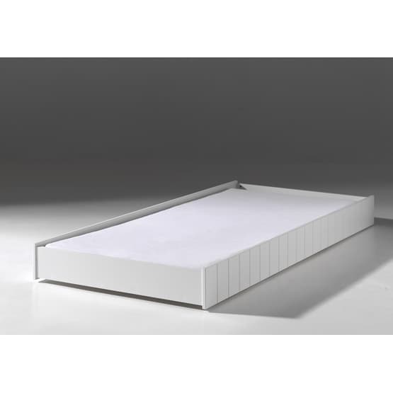 Seng Med Opredning - Robin 90x200 Cm - Hvid