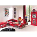 Miniatyrbild 2 av 2: Juniorsäng Med Madrass - Brandbil 70x140 Cm