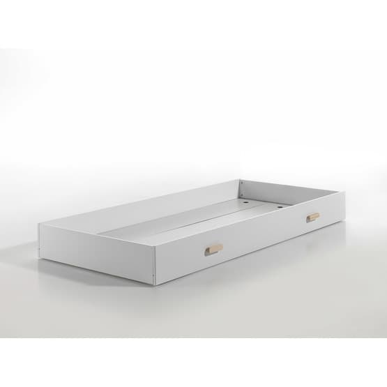 Säng - Kiddy 90x200 Cm Med Extrasäng - Vit