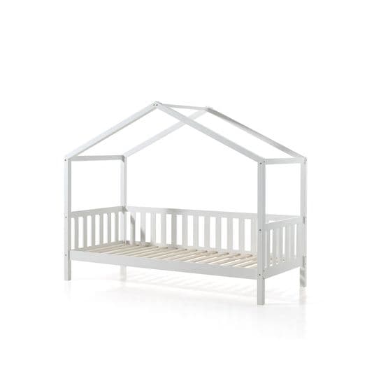 Husseng - Dallas Med beskyttende kant indeni - 200 x 90 Cm - Hvid
