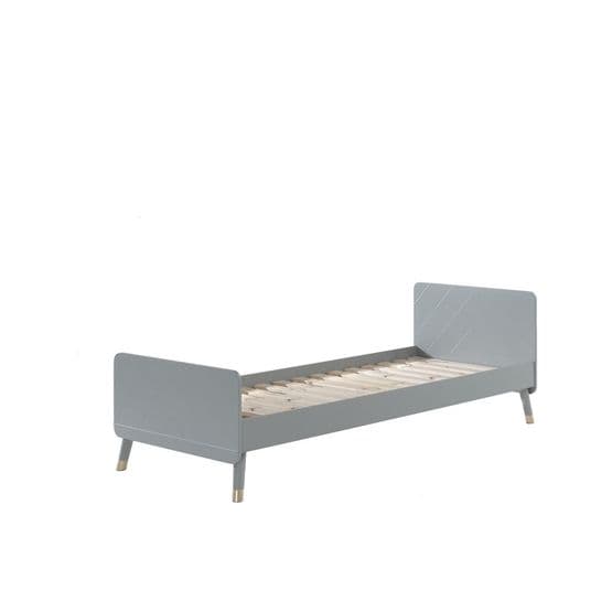 Yhden hengen sänky - Billy - 90x200 cm - Harmaa