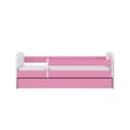Miniatyrbillede 3 af 6: Tremmeseng - Babydreams Pink - Prinsesse Og Hest Med Skuffe 140x70 Cm