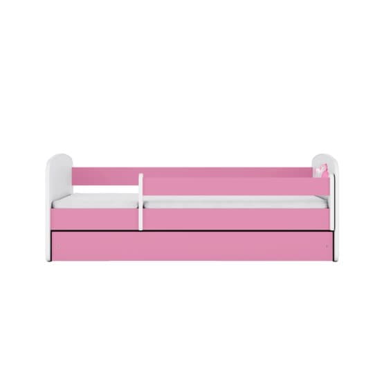 Tremmeseng - Babydreams Pink - Prinsesse Og Hest Med Skuffe 140x70 Cm