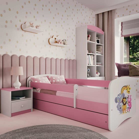 Tremmeseng - Babydreams Pink - Zoo Med Skuffe 140x70 Cm