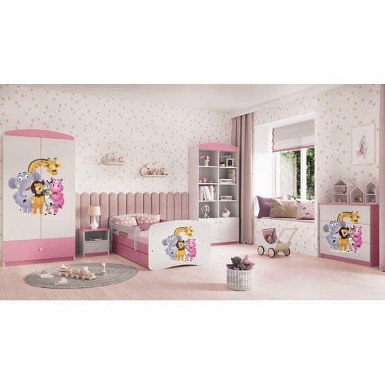 Tremmeseng - Babydreams Pink - Zoo Med Skuffe 160x80 Cm