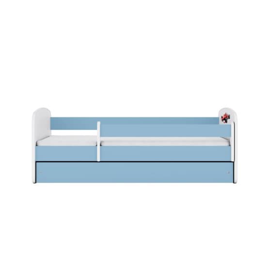 Tremmeseng - Babydreams Blå - Formel 1 Med Skuffe 180x80 Cm