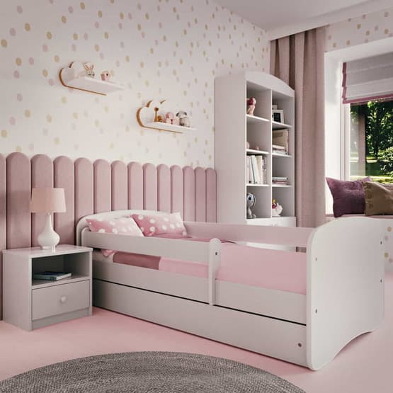 Tremmeseng - Babydreams Hvid - Med Skuffe 160x80 Cm