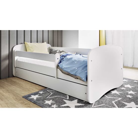 Barnsäng - Babydreams Vit - Med Låda 180x80 Cm