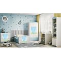 Miniatyrbild 5 av 6: Barnsäng - Babydreams Blå - Blå - Bear Med Låda 140x70 Cm