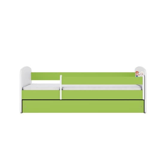 Tremmeseng - Babydreams Grøn - Frosset Med Skuffe 180x80 Cm