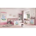 Miniatyrbild 3 av 6: Barnsäng - Babydreams Rosa - Elephant Med Låda Och Madrass 180x80 Cm
