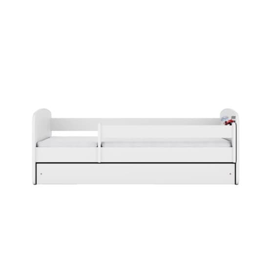 Tremmeseng - Babydreams Hvid - Formel 1 Med Skuffe 160x80 Cm