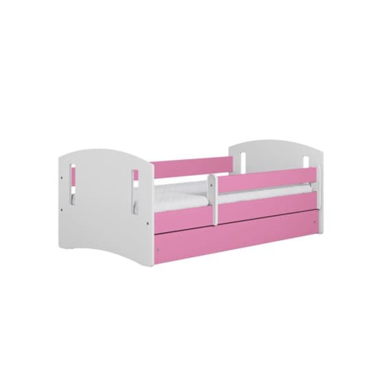 Barnsäng - Classic 2 Rosa - Med Låda 180x80 Cm
