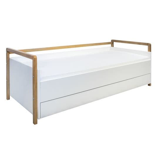 Divan Børneseng - Victor Hvid - Med Skuffe 180x80 Cm