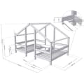 Miniatyrbild 3 av 4: Lits cabane VILLY 2 platser 90 x 200 naturlig
