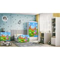Miniatyrbild 3 av 6: Barnsäng - Babydreams Vit - Safari Med Låda 180x80 Cm