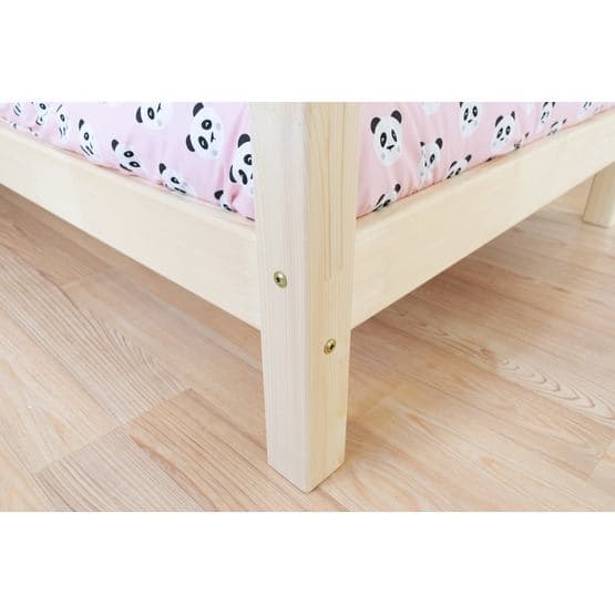 Benlemi - Dubbla Enkelsängar Som Hussäng - Villy - 90x180 Cm - Natural
