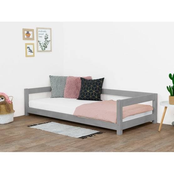 Benlemi - Yhden hengen sänky - Työpöytä 90x200 - Harmaa