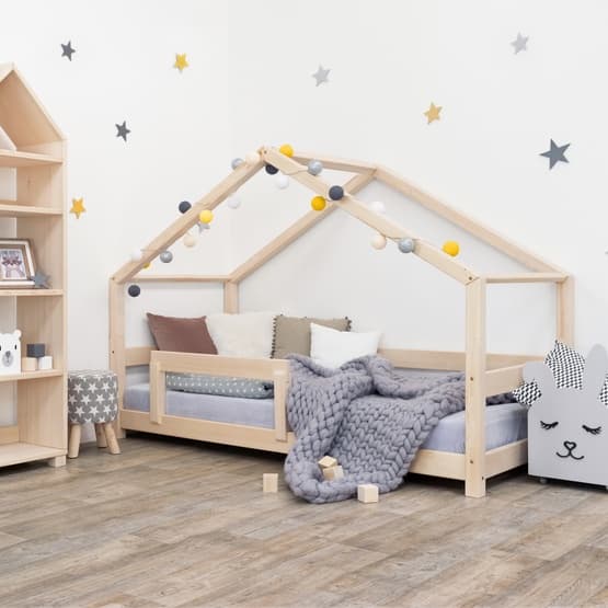 Benlemi - Hussäng Lucky Med Skyddskant - 120x190 Cm - Grey
