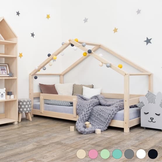 Benlemi - Hussäng Lucky Med Skyddskant - 120x190 Cm - Grey