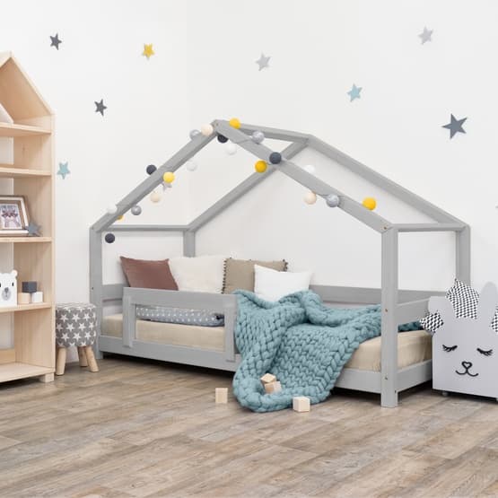 Benlemi - Hussäng Lucky Med Skyddskant - 120x190 Cm - Grey
