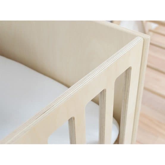 Benlemi - Spjälsäng - Chruppy - White/Oiled