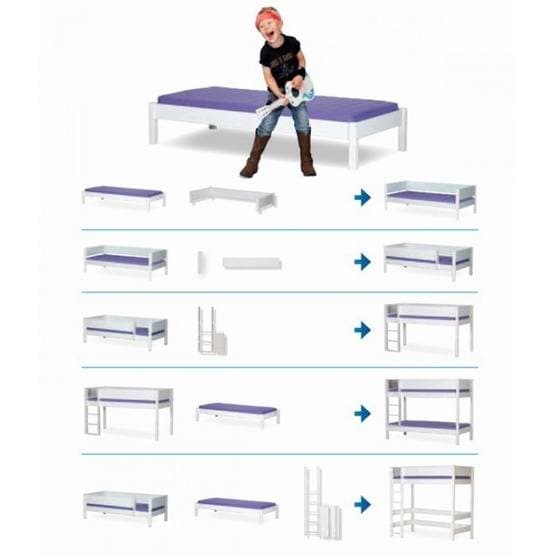 Manis-h - Triton 90x200 - Antracit Med Naturben