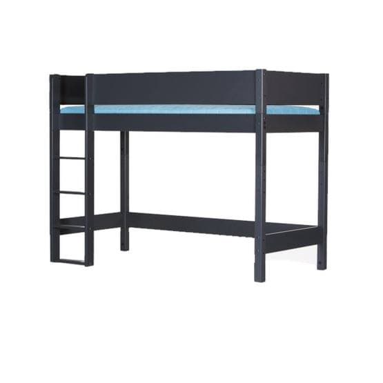 Manis-h - Ask - Loftsäng - 90x200 - Antracit
