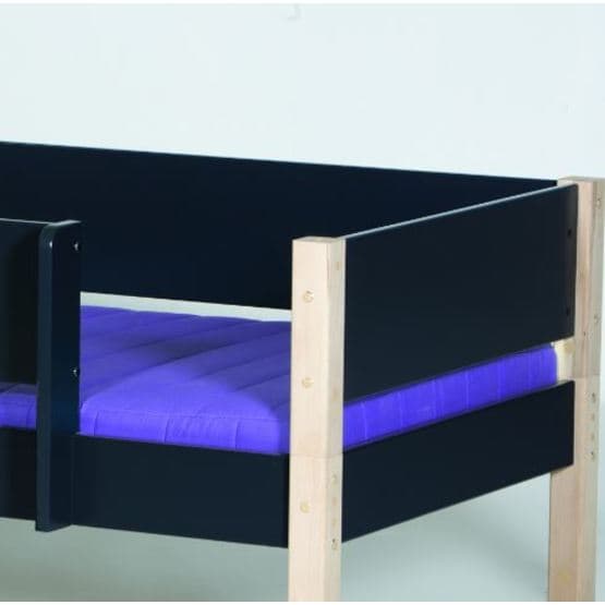 Manis-h - Vale - Familjesäng - 90x200 + 140x200 - Antracit Med Naturben