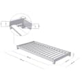 Miniatyrbild 2 av 3: Lampa enkel TEENY 120 x 200 vit